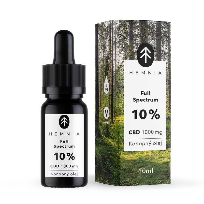 Hemnia CBD Öl 10ml mit 10% im Großhandel kaufen