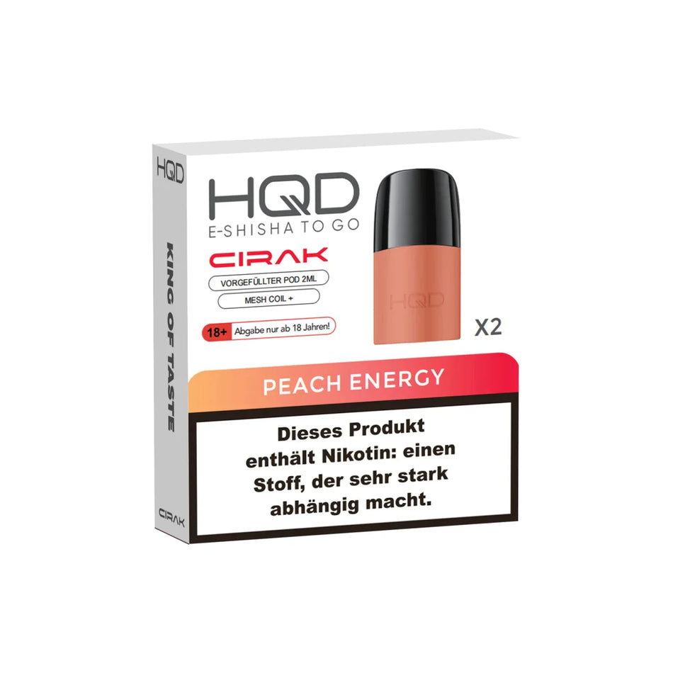 HQD Cirak Pods | Peach Energy