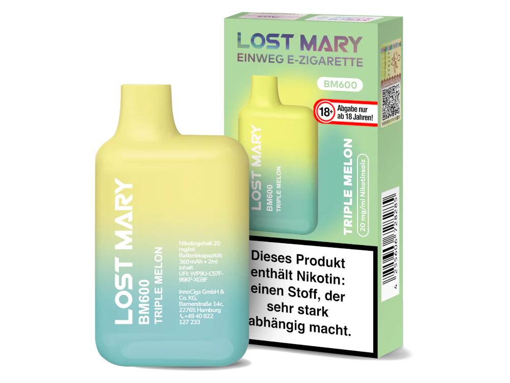 Lost Mary BM600 Vape Triple Melon Großhandel