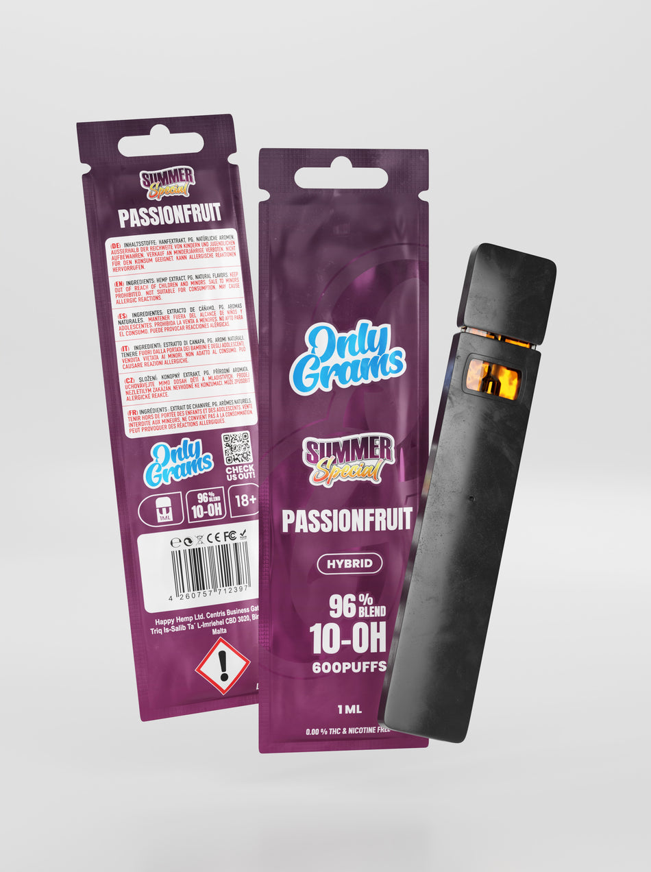 OnlyGrams 10-OH-HHC Vape 96% Passionfruit Großhandel