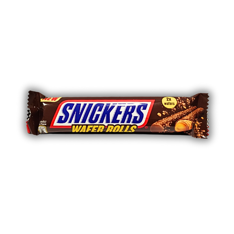 Snickers Wafer Rolls 24g | VE = 12 STK