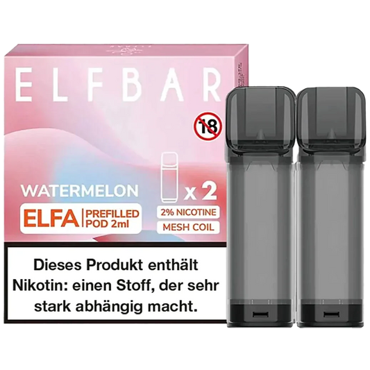 Elf Bar ELFA Prefilled Pod 2er Pack (2 x 1ml) mit dem Geschmack Watermelon günstig kaufen