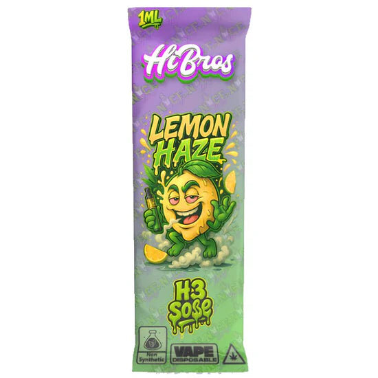 HiBros 98% Superior Blend Vapes | Lemon Haze
