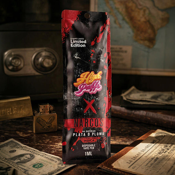 High Puffs Narcos Edition | 1ml Vape | Planta o Plomo