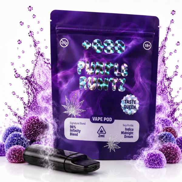 +420 Pod | 96% Infinity Blend | Purple Runtz
