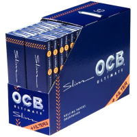 OCB ULTIMATE Slim Papers + Tips (VE=32 STK)