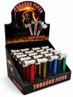 Super Heroes Pfeife Metall | Bunt | VE = 20 Stk.