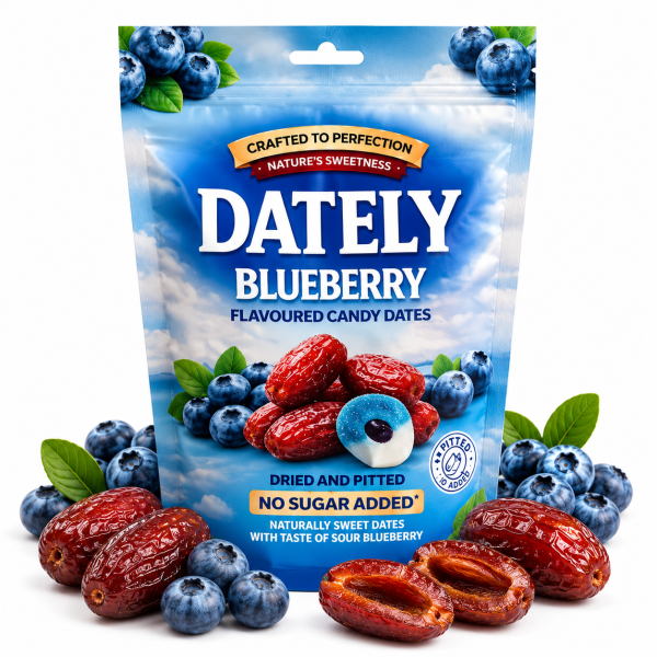 TEST - Dately Candy Dates Blueberry 100g