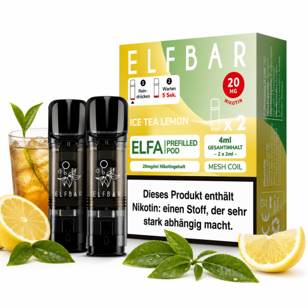 ELFA Pods | Ice Tea Lemon