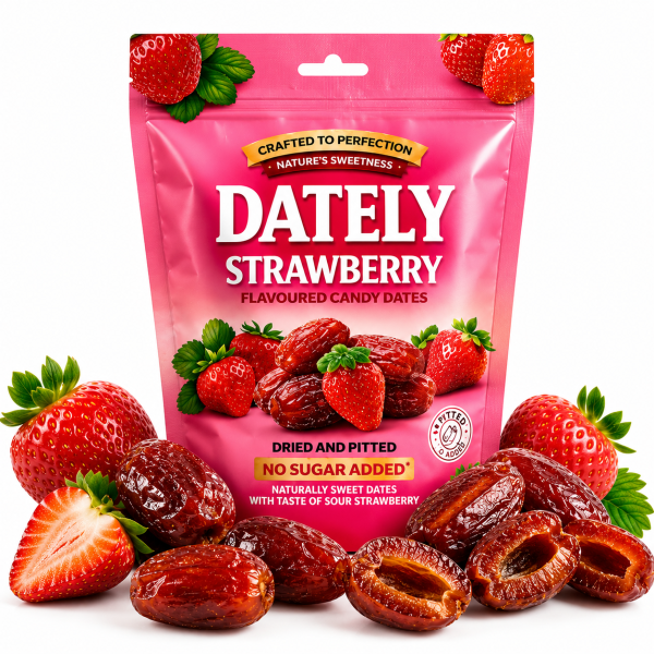 Dately Candy Dates Strawberry 100g