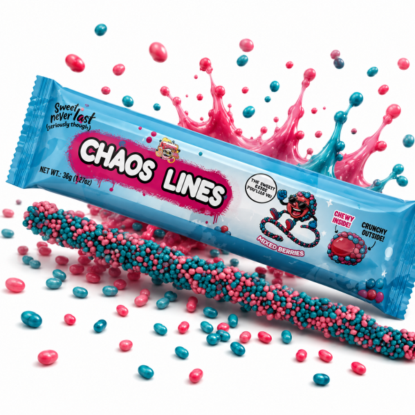 Chaos Candy | Chaos Lines | Mixed Berries 26g