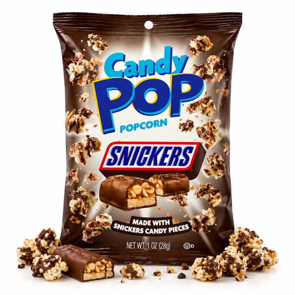 Candy Pop Popcorn | Snickers 28g