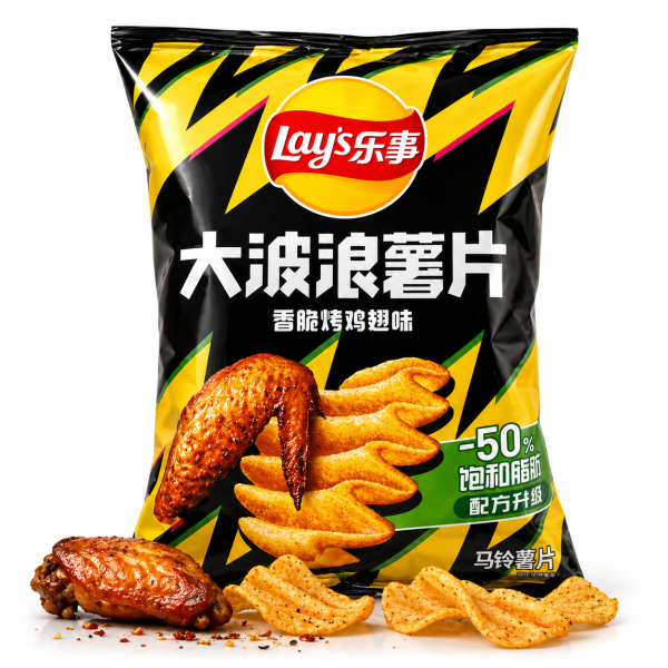 Lay’s Wave Chips | Chicken Wings 70g