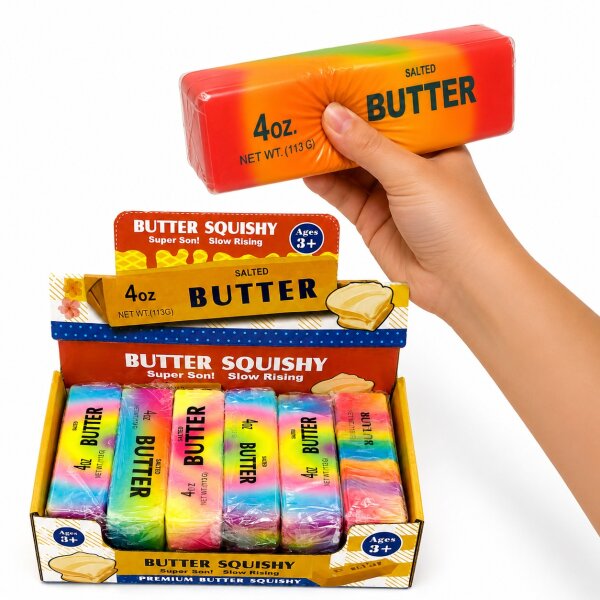 Butter Squishy | Regenbogen🌈