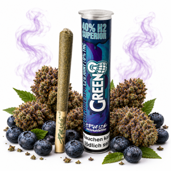 Green8 Pre-Rolls | 40% H2 Superior | Blue Dream 1,2g