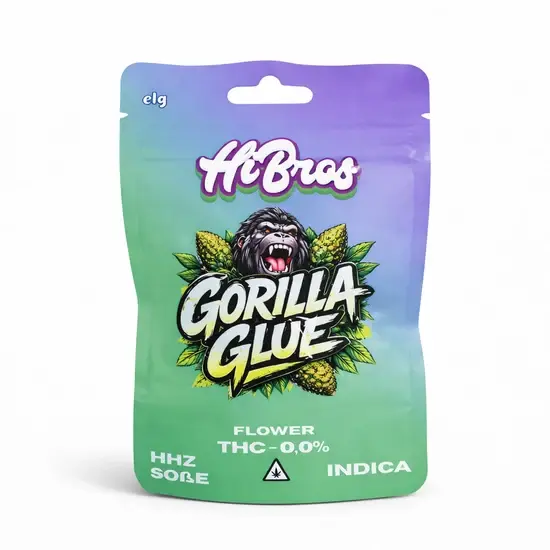 HiBros Aromablüten | 65% HHZ | Gorilla Glue 1g