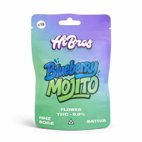 HiBros Aromablüten | 65% HHZ | Blueberry Mojito 1g