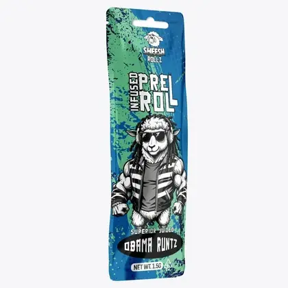 Sheesh Pre-Rolls | 98% Superior | Obama Runtz (1 Stk.)