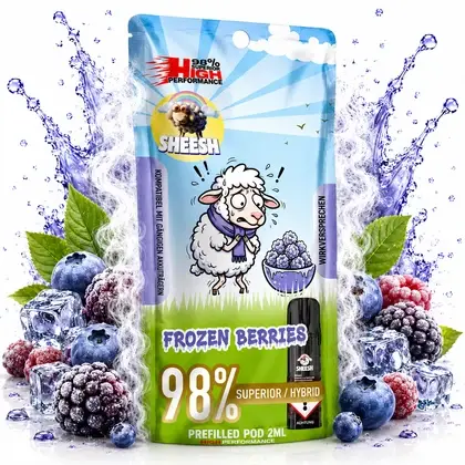 Sheesh Signature Pods | 98% Superior Blend | Frozen Berries