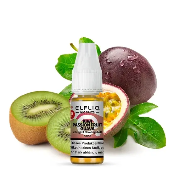 ELFLIQ Liquid | Kiwi Passion Fruit Guava 20mg