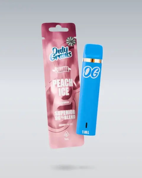 OnlyGrams® | Superior Blend 96% Vape | Peach Ice