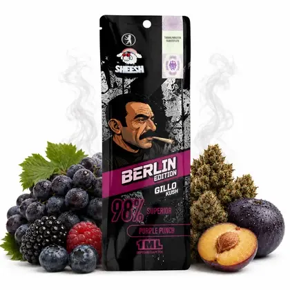 Sheesh BERLIN Limited Edition | 98% Superior Vape | Gillo Kush 1ml