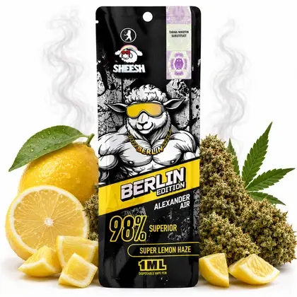 Sheesh BERLIN Limited Edition | 98% Superior Vape | Alexander Air 1ml