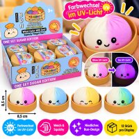 Squishy Dumpling 8,5 cm | UV Farbwechsel | VE = 12 Stk