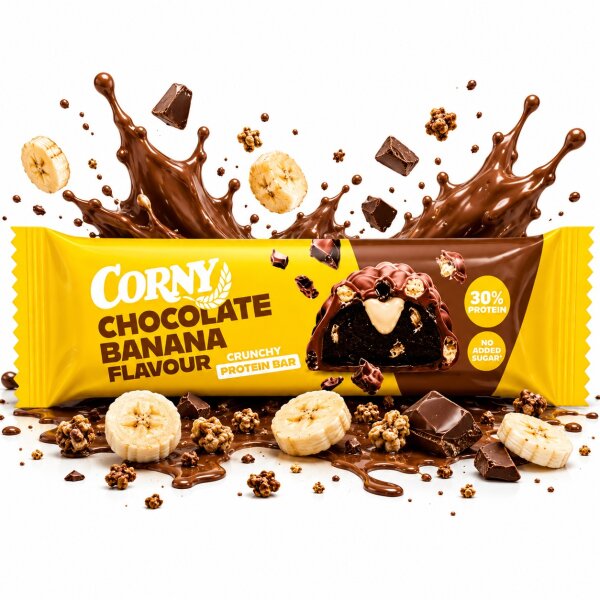 Corny | Protein Crunchy Chocolate Banana Flavour 45g
