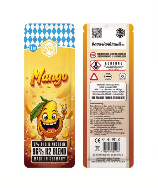 Bavarian Krauts® | 96% Superior Blend | Mango