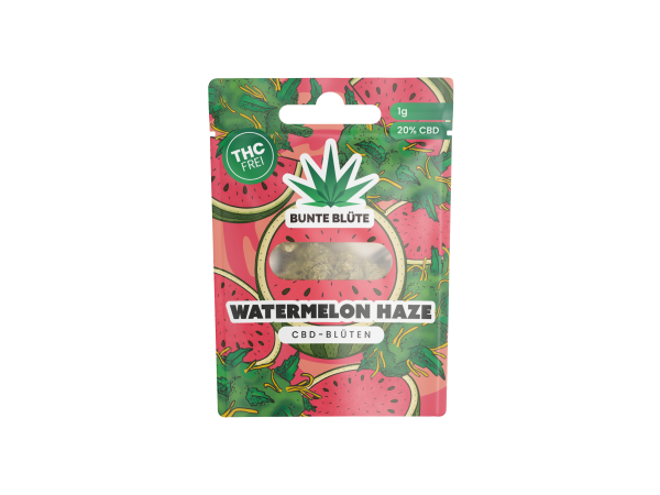 Bunte Blüte | 20% CBD Blüten | Watermelon Haze 1g