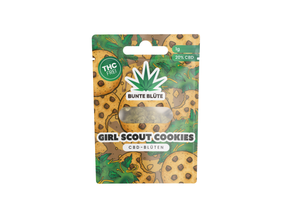 Bunte Blüte | 20% CBD Blüten | Girl Scout Cookies 1g