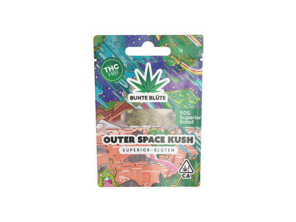 Bunte Blume | 50% Superior Blüten | Outer Space Kush 1g