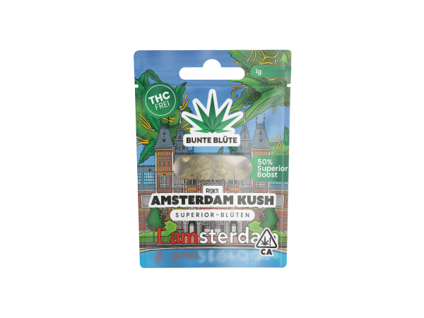 Bunte Blume | 50% Superior Blüten | Amsterdam Kush 1g