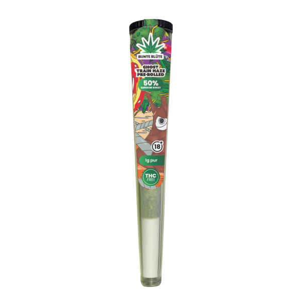 Bunte Blüte | Superior Pre-Roll | Ghost Train Haze 1g