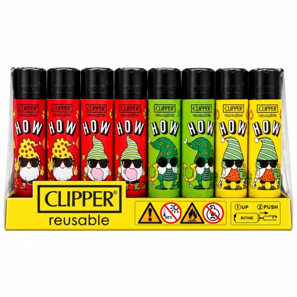 CLIPPER Feuerzeuge | #Motiv15 | VE = 48 Stk.