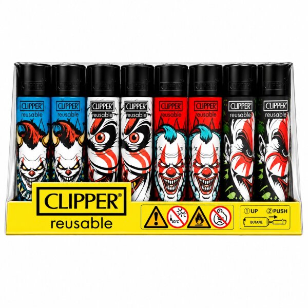 CLIPPER Feuerzeuge | #Motiv10 | VE = 48 Stk.