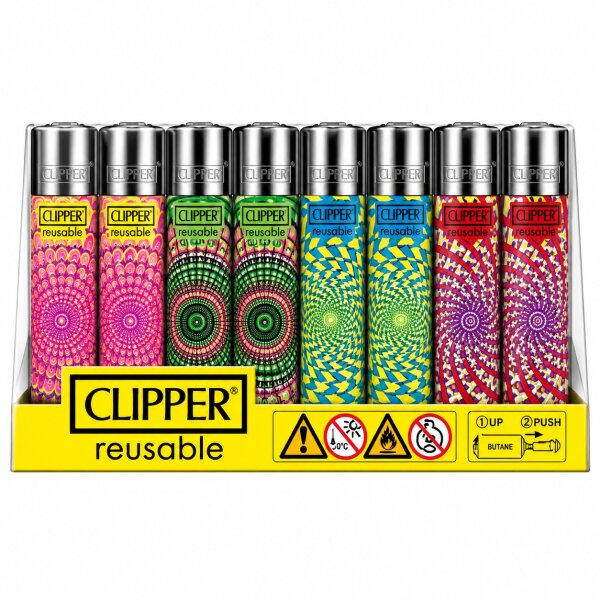 CLIPPER Feuerzeuge | #Motiv18 | VE = 48 Stk.
