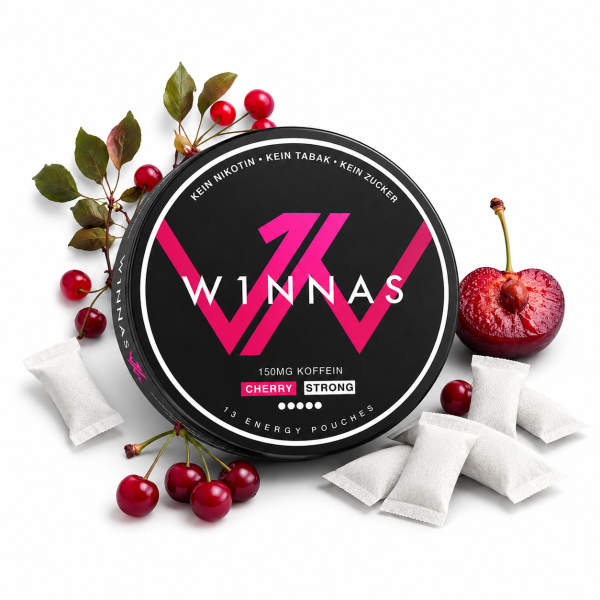 W1NNAS Kautabak | Cherry (Nikotinfrei)