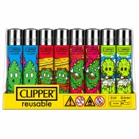 CLIPPER Feuerzeuge | #Motiv1 | VE = 48 Stk.