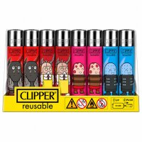 CLIPPER Feuerzeuge | #Motiv2 | VE = 48 Stk.