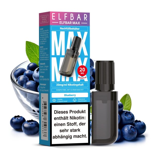 Elfbar MAX Pods | Blueberry