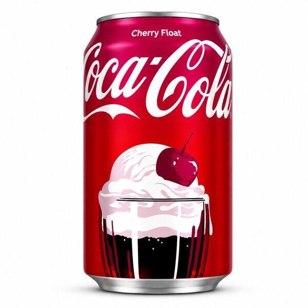 Coca Cola USA | Cherry Float | 355ml - VE = 12 Stk.