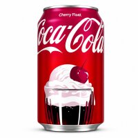 Coca Cola USA | Cherry Float | 355ml - VE = 12 Stk.