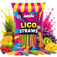 Avesta | Lico Straws Fruit Mix 70g