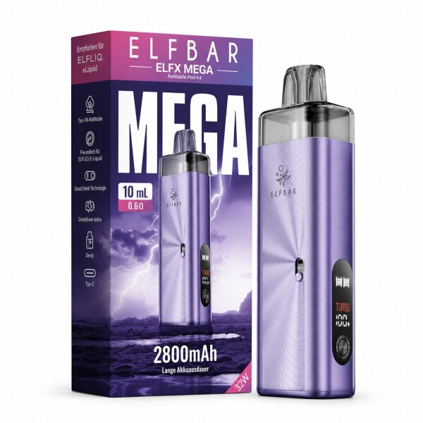 Elfbar ELFX | Mega Kit Purple