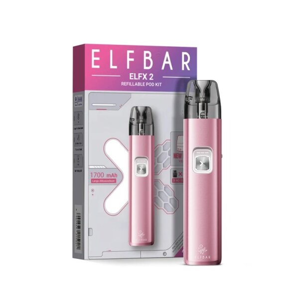 Elfbar ELFX 2 | Kit Berry Pink