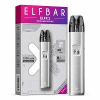 Elfbar ELFX 2 | Kit Titanium Silver