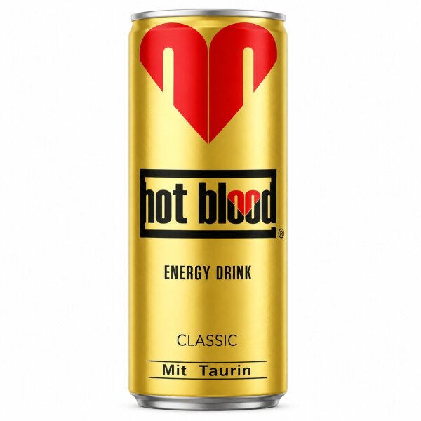 Hot Blood | Classic Energy | 250ml - VE = 24 Stk.