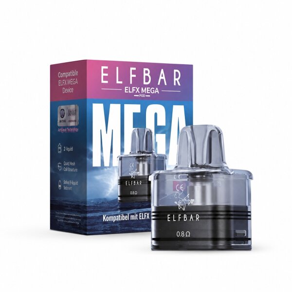 Elfbar ELFX | Mega Refillable Pod 0.8 Ω 5ml
